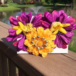 Gift Box - Hand crafted floral topped box